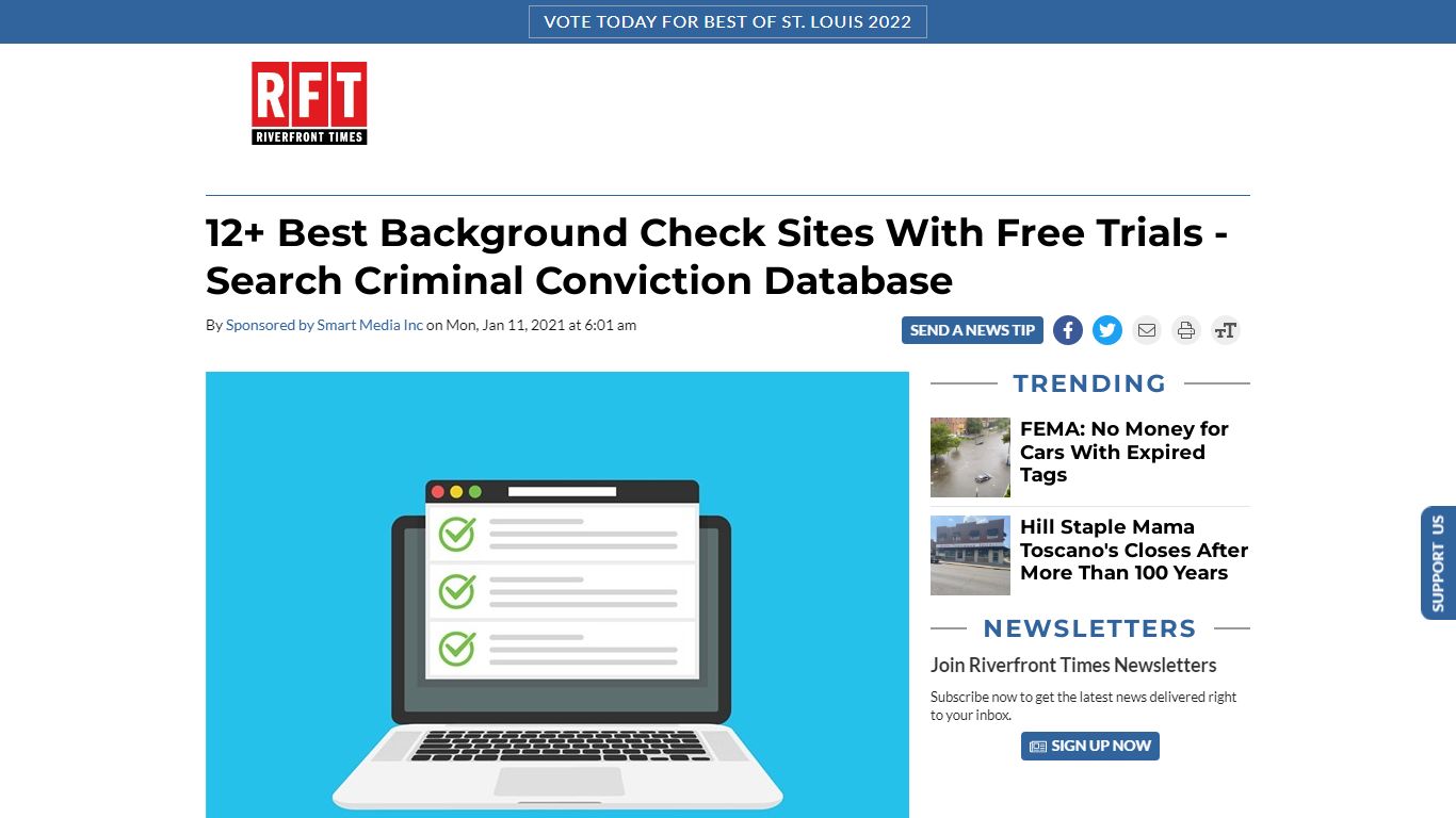 12+ Best Background Check Sites With Free Trials - Riverfront Times